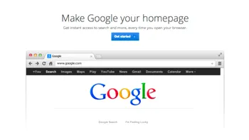 Google începe să facă reclamă la aplicații pe pagina principală