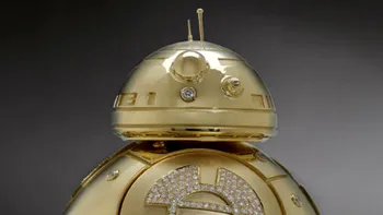 În caz că te-ai întrebat, poți cumpăra un roboțel BB-8 din Star Wars complet din aur