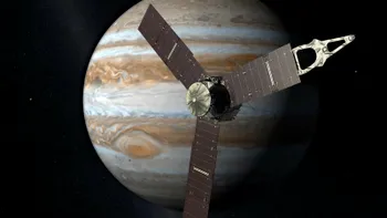 Juno a ajuns cea mai îndepărtată sondă spațială cu baterii solare față de Pământ