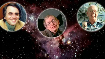 Acest interviu i-a adus împreună pe Carl Sagan, Stephen Hawking și Arthur C. Clarke