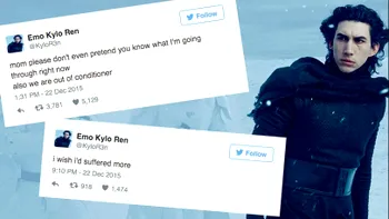 Cum ar fi dacă Leia și Han Solo ar trăi în aceeași casă cu Kylo Ren