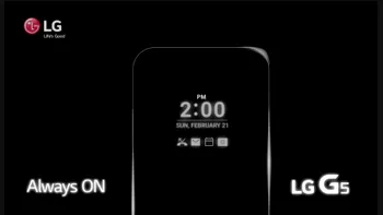 LG promovează noul ecran ”Always ON” de pe viitorul LG G5