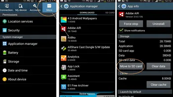 Cum instalezi aplicații pe card în Android sau le muți ulterior