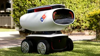 Domino's a construit un robot autonom pentru a livra pizza