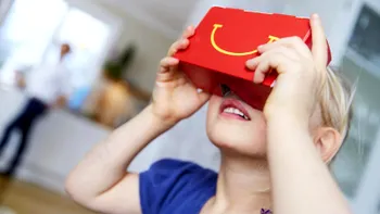 McDonald's servește copiilor puțină realitate virtuală la pachet cu un Happy Meal