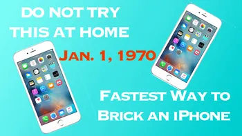S-a rezolvat, nu se poate - soluția la un iPhone cu data în 1970