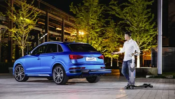 Noul concept de Audi Q3 are un longboard în bara de protecție