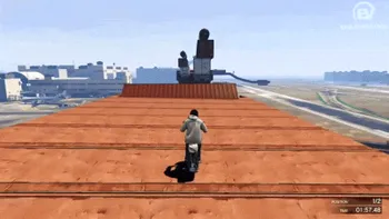 Acest jucător reușește trucuri impresionante în GTA V cu un scooter