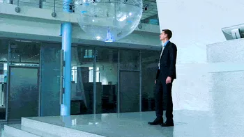 Sfera de la Festo face cele mai bizare livrări cu drona