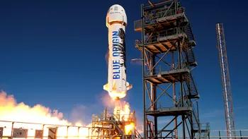Primul zbor turistic spațial de la Blue Origin decolează pe 20 iulie. Compania scoate la licitație un loc