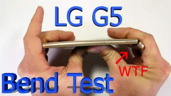 LG G5 - l-au îndoit și pe acesta [VIDEO]