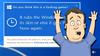 Filmarea cu acest gamer întrerupt de actualizarea la Windows 10 îți va însenina ziua
