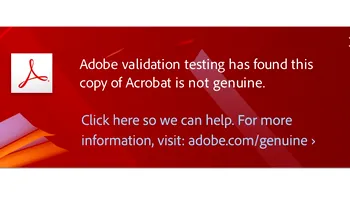 Adobe începe să vă avertizeze dacă folosiți versiuni piratate