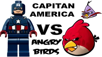 Surprinzător: Angry Birds l-a învins pe Captain America, la încasări
