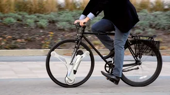 GeoOrbital îți transformă bicicleta în una electrică