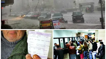 Revista presei: Alertă meteo; cea mai mare pensie din România; reducerea la impozitul pe locuințe