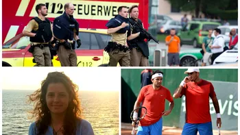 Revista Presei: atac terorist la Munchen; o româncă a dispărut în Nepal; Mergea și Tecău, în semifinale la Washington