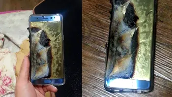 Atât a durat până a explodat un Samsung Galaxy Note 7