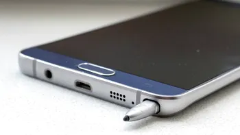 Este imposibil să introduci invers stylus-ul în Samsung Galaxy Note 7
