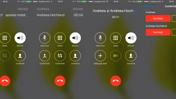Totul despre apeluri în conferință pe iPhone