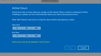 Cum îți alegi orele de instalare a actualizărilor în Windows 10