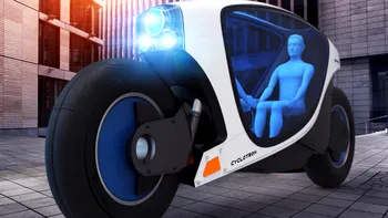 Motocicleta Cyclotron este scoasă din filmele SF