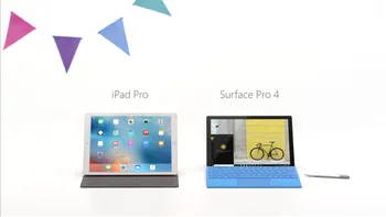Microsoft face glumițe pe seama iPad Pro în noua reclamă Surface