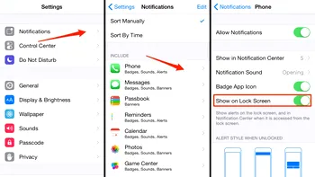 Cum faci să nu apară anumite notificări pe ecranul de blocare la iPhone