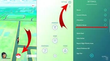 Pokemon Go te ajută din nou să faci economie la baterie