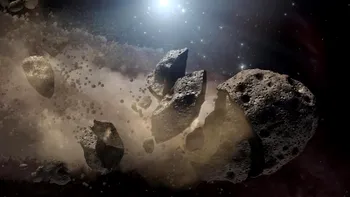 Un alt asteroid misterios a trecut pe lângă Pământ