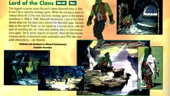 Jocul Warcraft Adventures: Lord of the Clans e disponibil gratuit online
