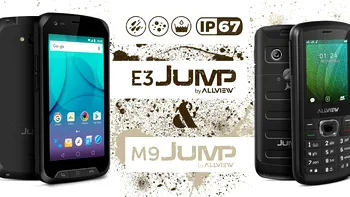Allview E3 Jump si M9 Jump, cele mai rezistente telefoane ale companiei românești