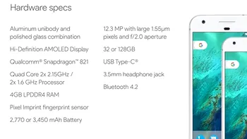 Google Pixel și Pixel XL, prezentate oficial: telefoanele Google Pixel promit cele mai bune camere