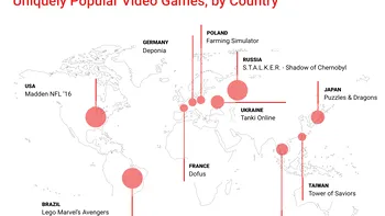 Cele mai populare jocuri în diverse colțuri ale lumi, conform YouTube