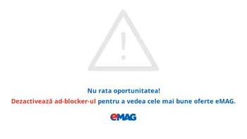 Black Friday 2016: eMAG nu îți permite să vezi ofertele dacă folosești AdBlock