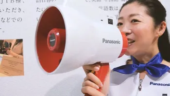 Megafonul Panasonic te ajută să vorbești în limbi străine