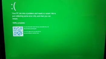 ”Ecranul verde al morții” îl va înlocui pe cel albastru pentru unii utilizatori de Windows 10
