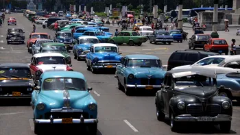 Care este prima mașină adusă din SUA în Cuba, după aproape 60 de ani