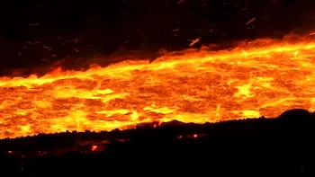Un fluviu de fier topit se ascunde în adâncurile planetei