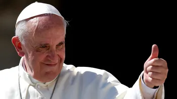 Papa Francisc susține că evoluția și teoria Big Bang sunt adevărate