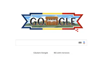 Ziua Națională, sărbătorită de Google printr-un Doodle Special