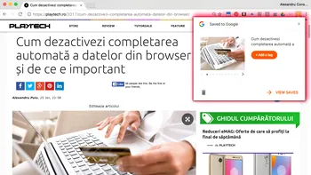 Cum salvezi linkuri în contul Google pentru a le accesa de oriunde