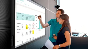 Dell anunță două ”tablete” cât un perete - Interactive Touch Monitor