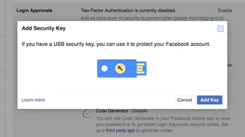 Un stick USB special înlocuiește cea mai sigură parolă de Facebook