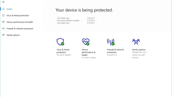 Securitatea Windows 10 e centralizată prin Defender Security Center