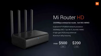 Xiaomi Mi Router HD vine la pachet cu 8TB de spațiu