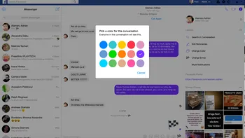 Cum schimbi culorile pe Messenger și emoticonul implicit
