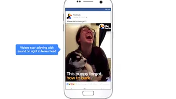 Spre frustrarea utilizatorilor, clipurile pe Facebook vor începe cu sunet
