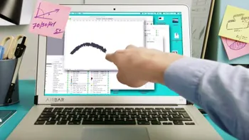 AirBar este un gadget ce aduce experiența touchscreen pe Macbook Air