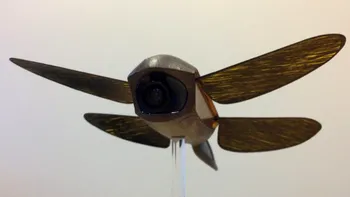 Această microdronă este inspirată de corpul unei libelule